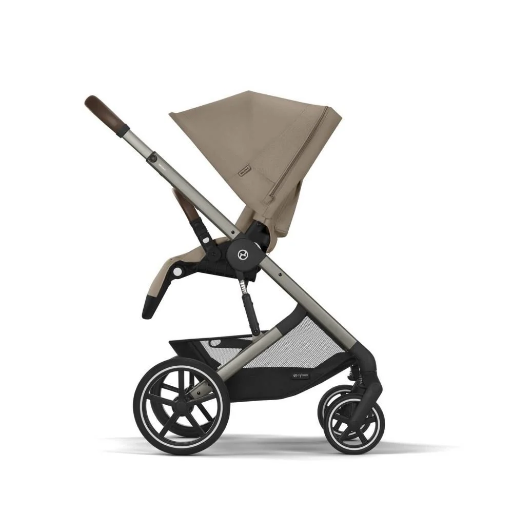 Carrinho Cybex Balios S Lux TPE Almond Beige - Chassis Taupe - Image 4