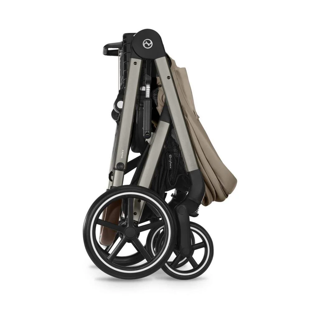 Carrinho Cybex Balios S Lux TPE Almond Beige - Chassis Taupe - Image 6