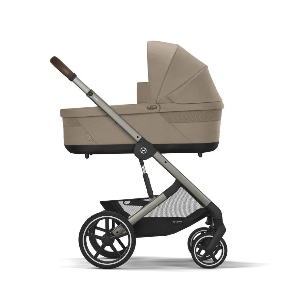 Carrinho Cybex Balios S Lux TPE Almond Beige - Chassis Taupe - Image 8