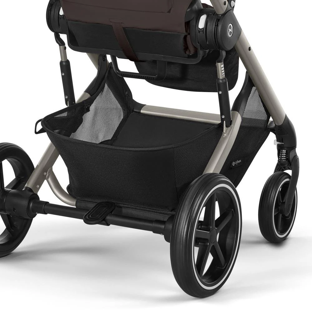 Carrinho Cybex Balios S Lux TPE Chocolate Brown - Chassis Taupe - Image 8