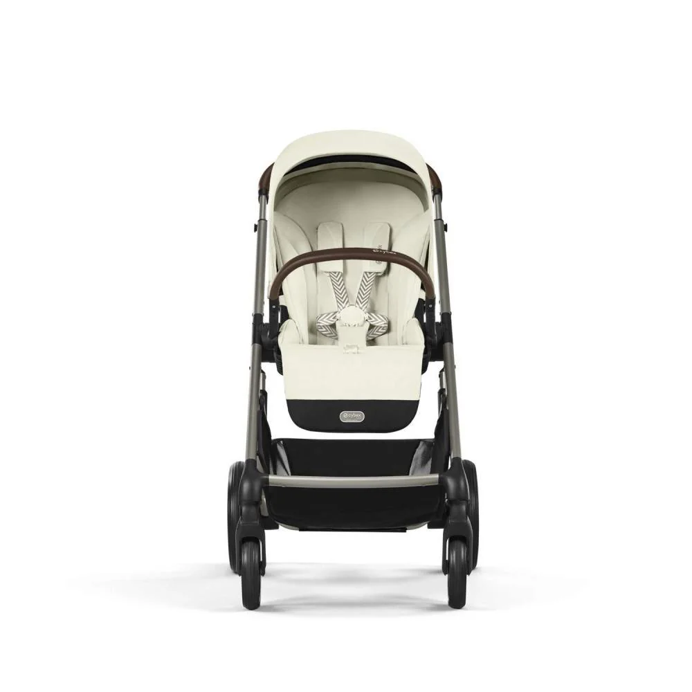 Carrinho Cybex Balios S Lux TPE Seashell Beige - Chassis Taupe - Image 2