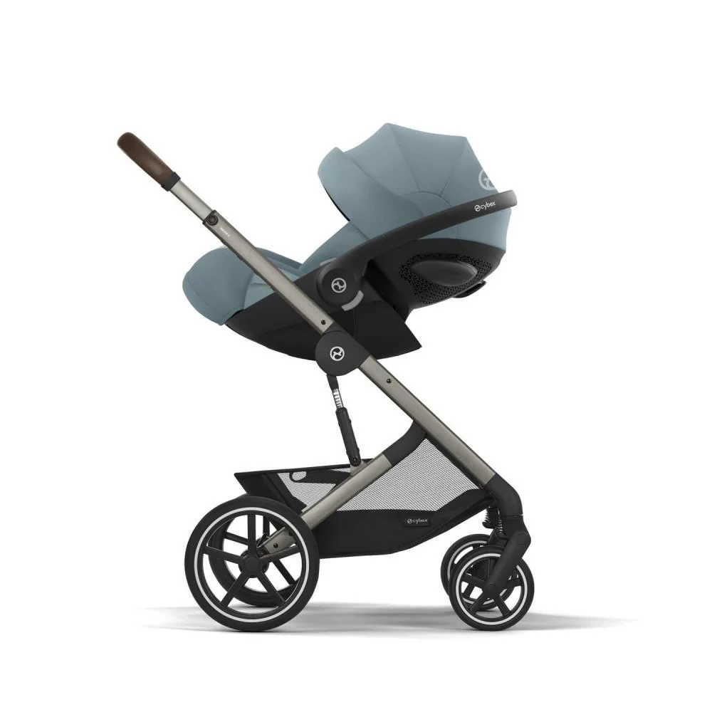 Carrinho Cybex Balios S Lux TPE Stormy Blue - Chassis Taupe - Image 7