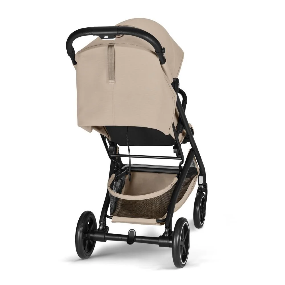 Carrinho Cybex Beezy BLK Almond Beige - Chassis Preto - Image 3