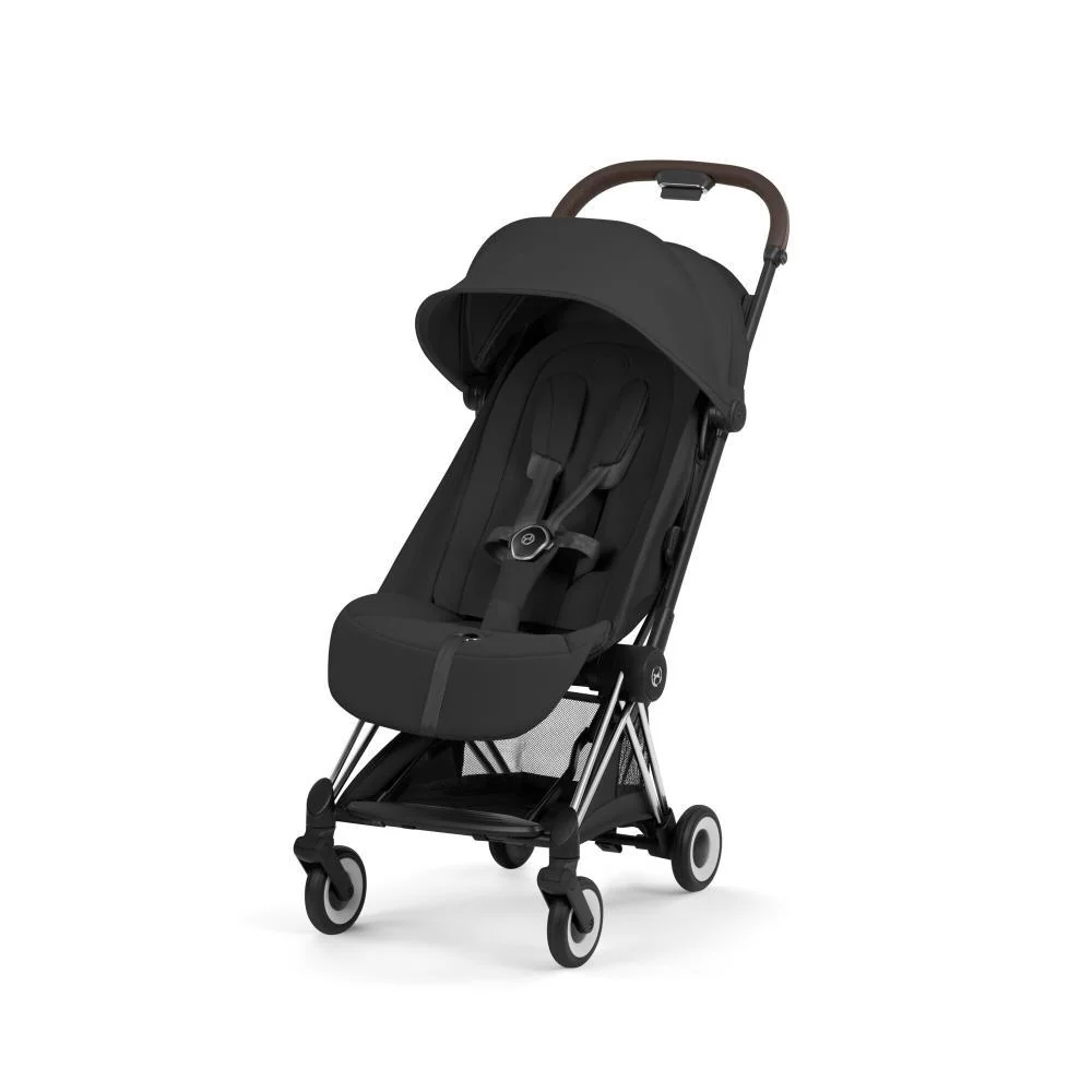 Carrinho Cybex Platinum Coya Style Chrome Brown Sepia Black