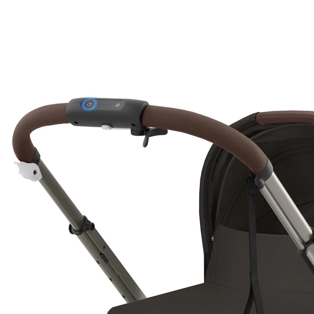 Carrinho Cybex e-Gazelle S TPE Chocolate Brown - Chassis Taupe - Image 8