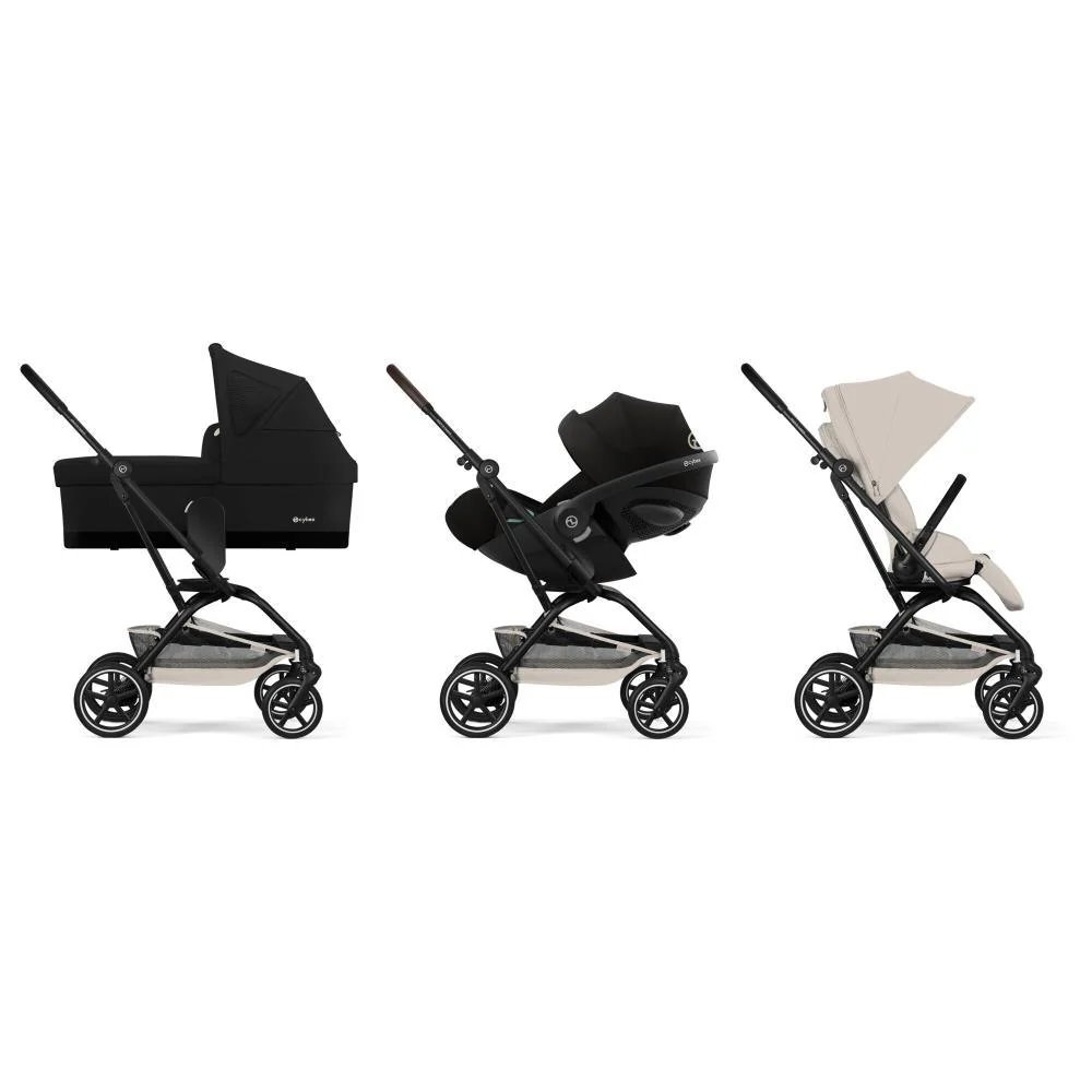Carrinho Cybex Eezy S Twist+ 2 BLK Dune Grey - Chassis Preto - Image 7