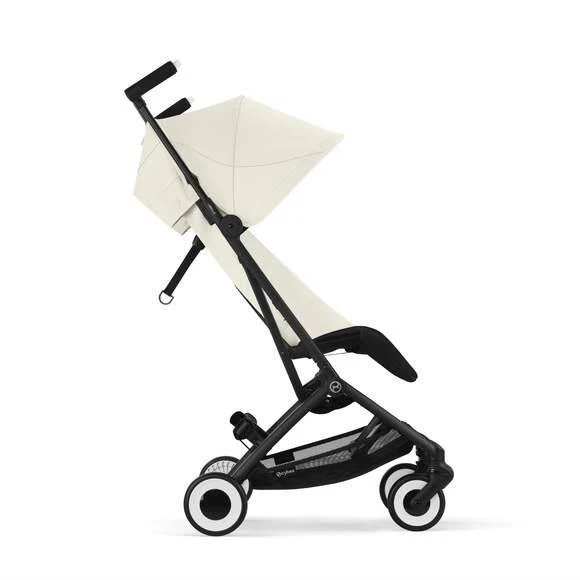Carrinho Cybex Libelle BLK Canvas White - Chassis Preto (Coleção 2025) - Image 3