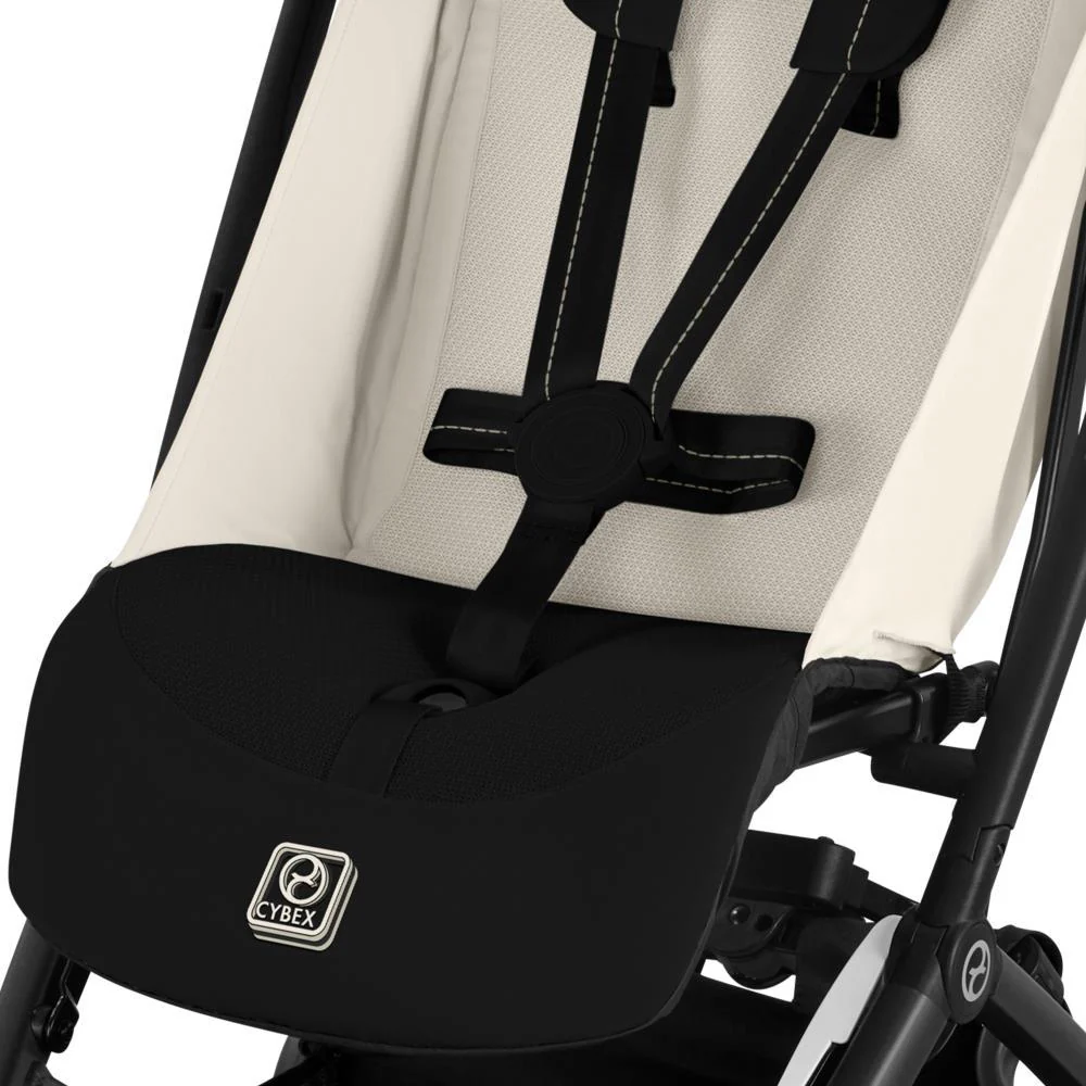 Carrinho Cybex Libelle BLK Canvas White - Chassis Preto (Coleção 2025) - Image 5
