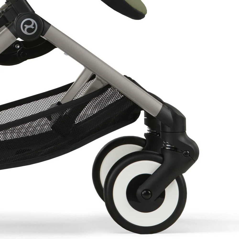 Carrinho Cybex Libelle BLK Canvas White - Chassis Preto (Coleção 2025) - Image 6