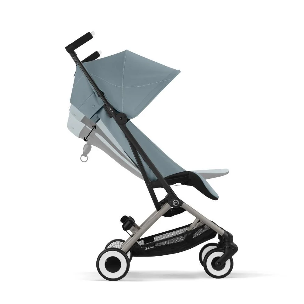 Carrinho Cybex Libelle TPE Stormy Blue - Chassis Taupe (Coleção 2025) - Image 5