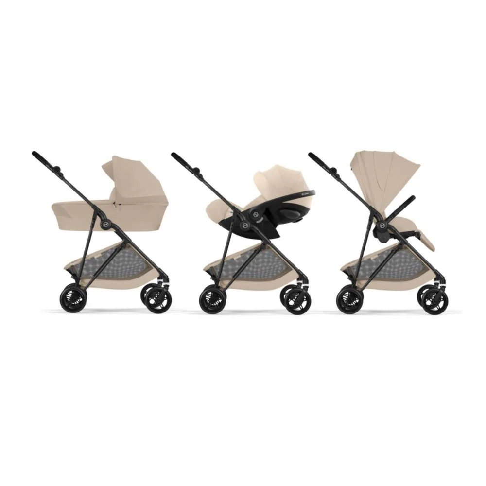 Carrinho Cybex Melio Carbon Almond Beige - Image 6