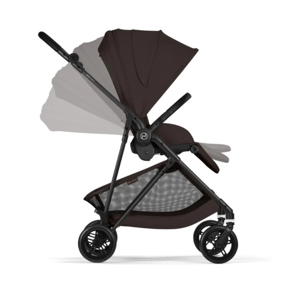 Carrinho Cybex Melio Carbon Chocolate Brown - Image 4