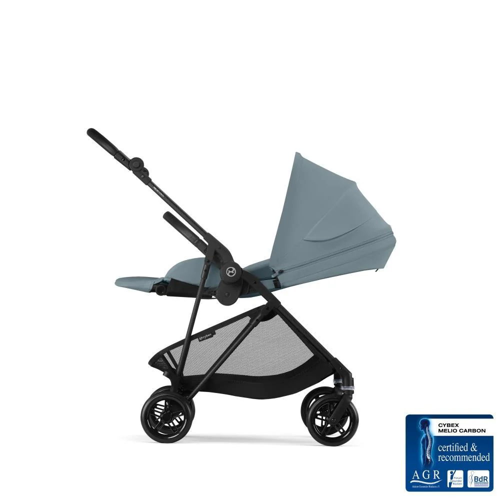 Carrinho Cybex Melio Carbon Stormy Blue (Coleção 2025) - Image 3