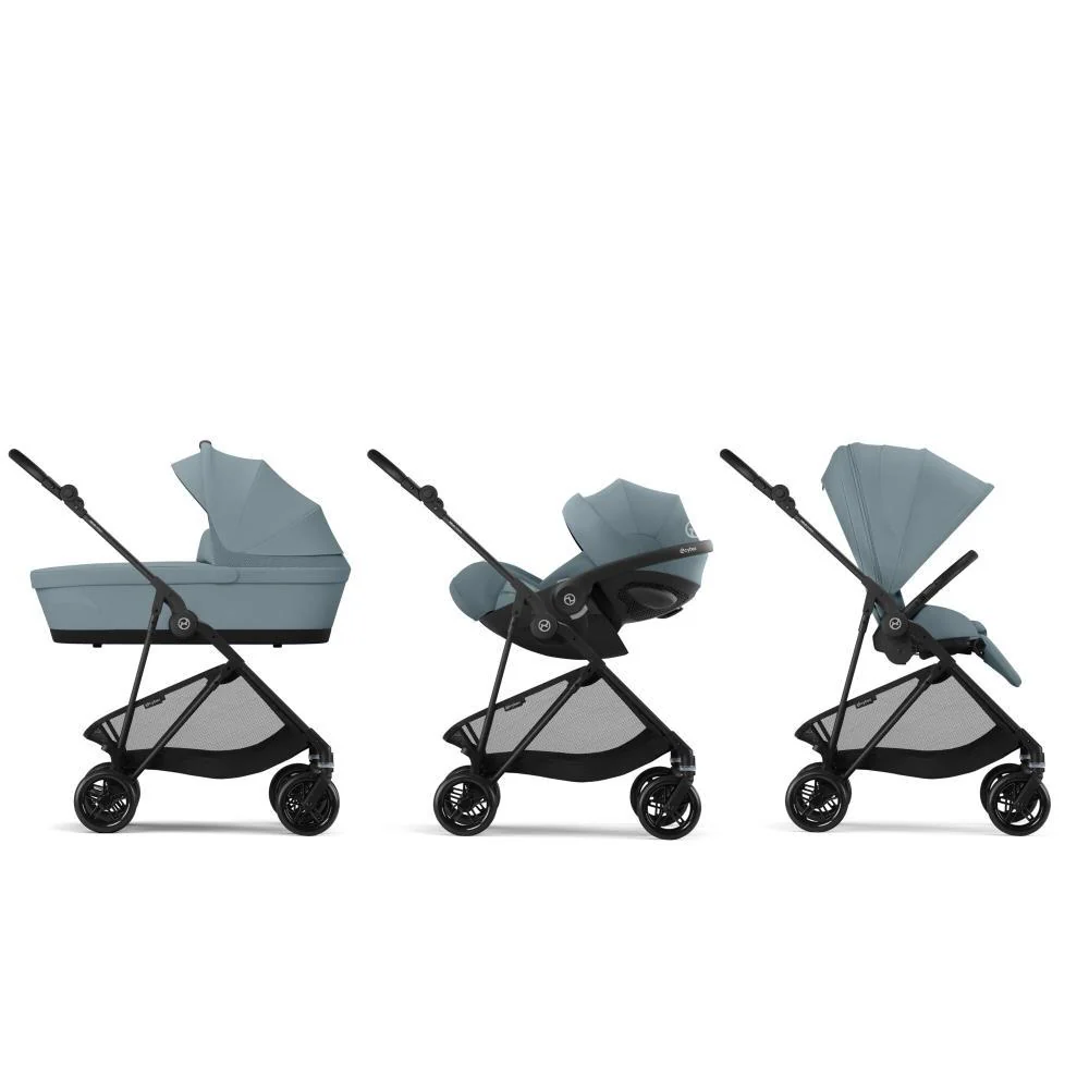 Carrinho Cybex Melio Carbon Stormy Blue (Coleção 2025) - Image 5