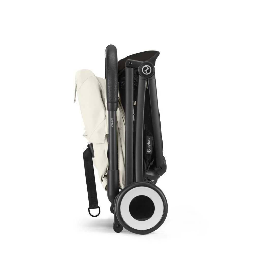 Carrinho Cybex Orfeo BLK Canvas White - Chassis Preto (Coleção 2025) - Image 7