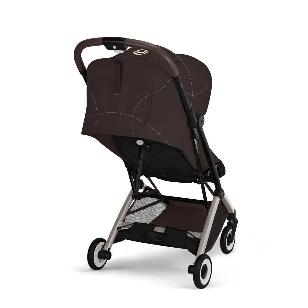 Carrinho Cybex Orfeo TPE Chocolate Brown - Chassis Taupe - Image 2