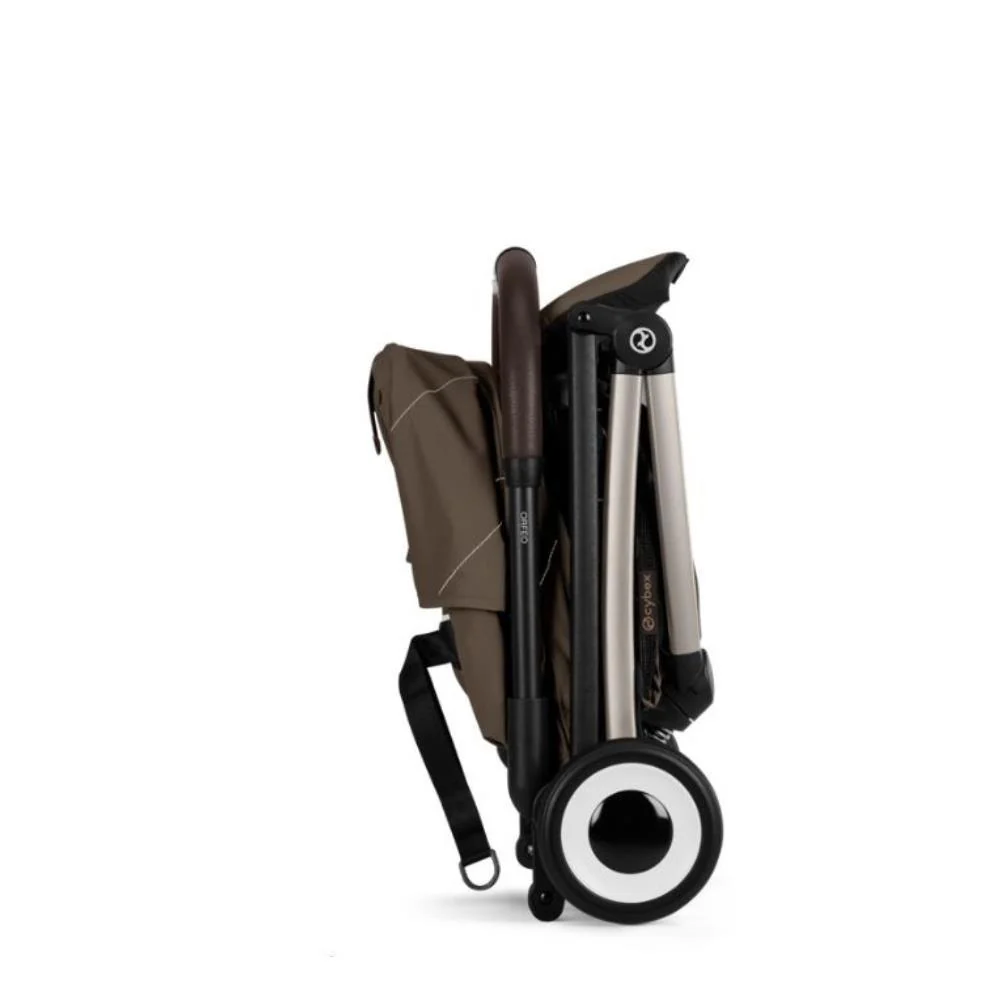 Carrinho Cybex Orfeo TPE Chocolate Brown - Chassis Taupe - Image 5