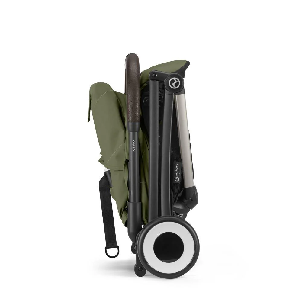 Carrinho Cybex Orfeo TPE Moss Green - Chassis Taupe (Coleção 2025) - Image 7