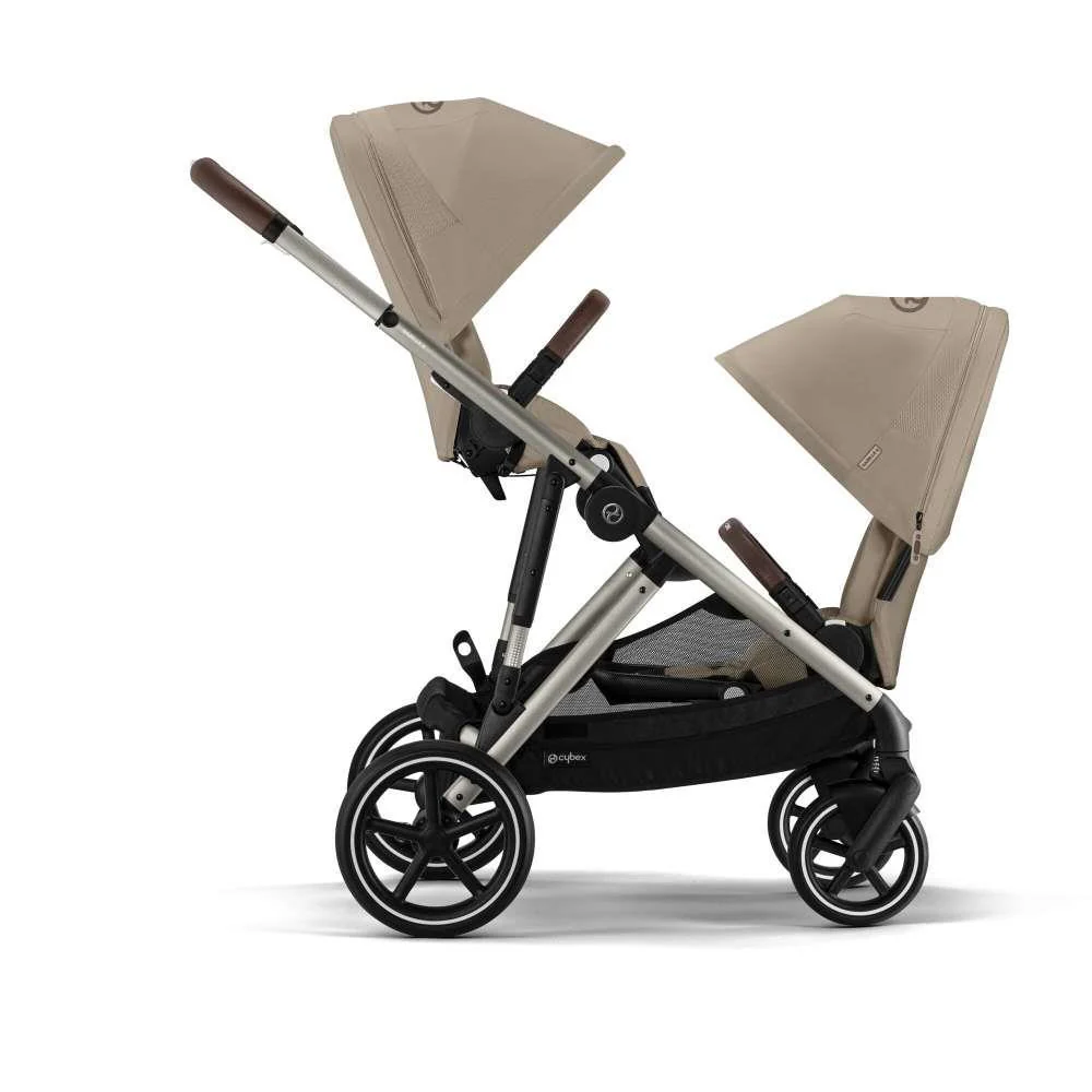 Carrinho Cybex Gazelle S TPE Almond Beige - Chassis Taupe - Image 5