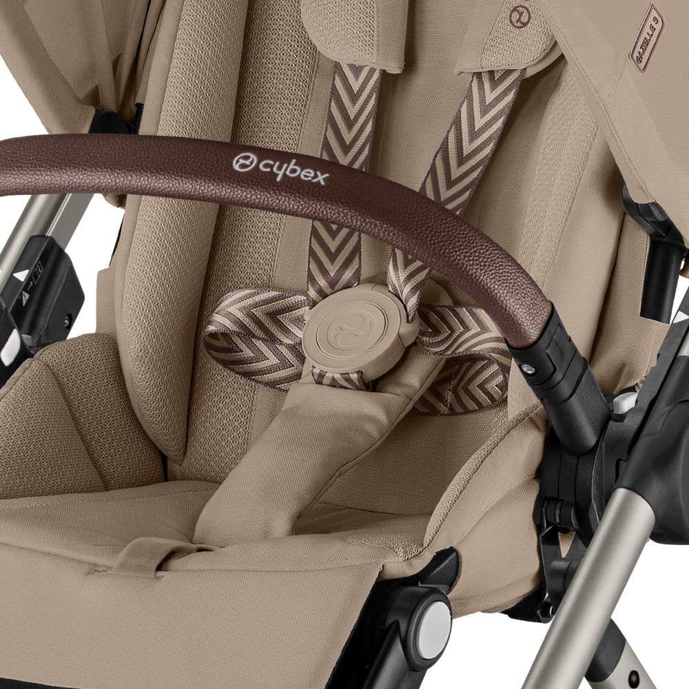 Carrinho Cybex Gazelle S TPE Almond Beige - Chassis Taupe - Image 7