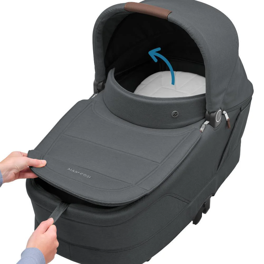 Carrinho Maxi-Cosi Oxford Plus com Alcofa Sense Twillic Graphite - Image 15