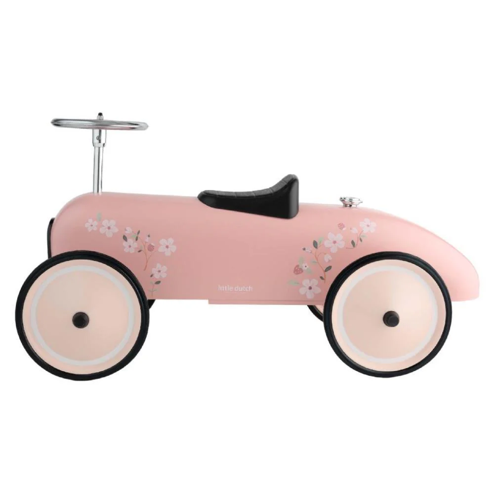 Carro em Metal "Ride-On" Little Dutch Rosa - Image 3