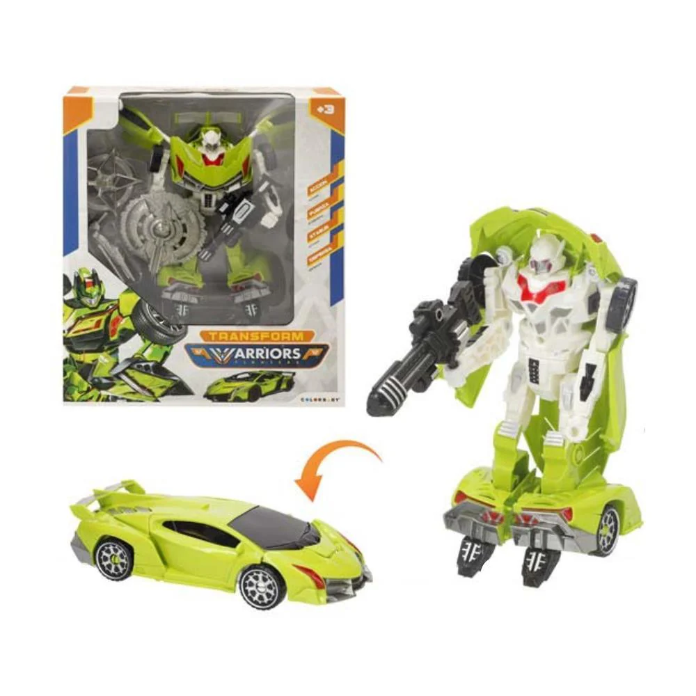Carro Robot Transformável Transform Warriors
