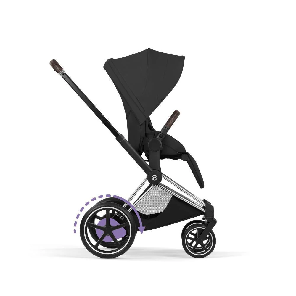 Chassis Cybex Platinum e-Priam Style Chrome Brown - Image 6