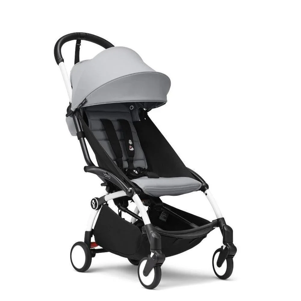 Chassis Stokke Yoyo³ White + Color Pack Yoyo +6M Stone