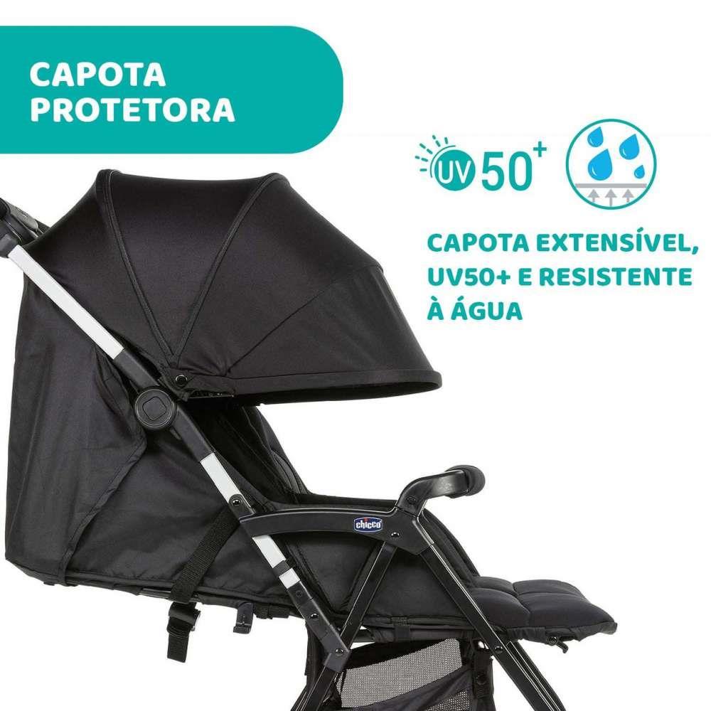 Carrinho Chicco Ohlalà Twin Black Night - Image 4