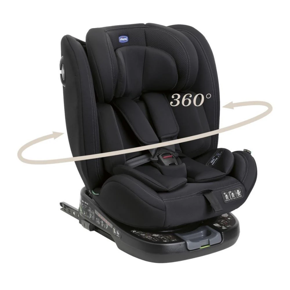 Chicco Unico Evo i-Size Classic Black 40-150cm - Image 5
