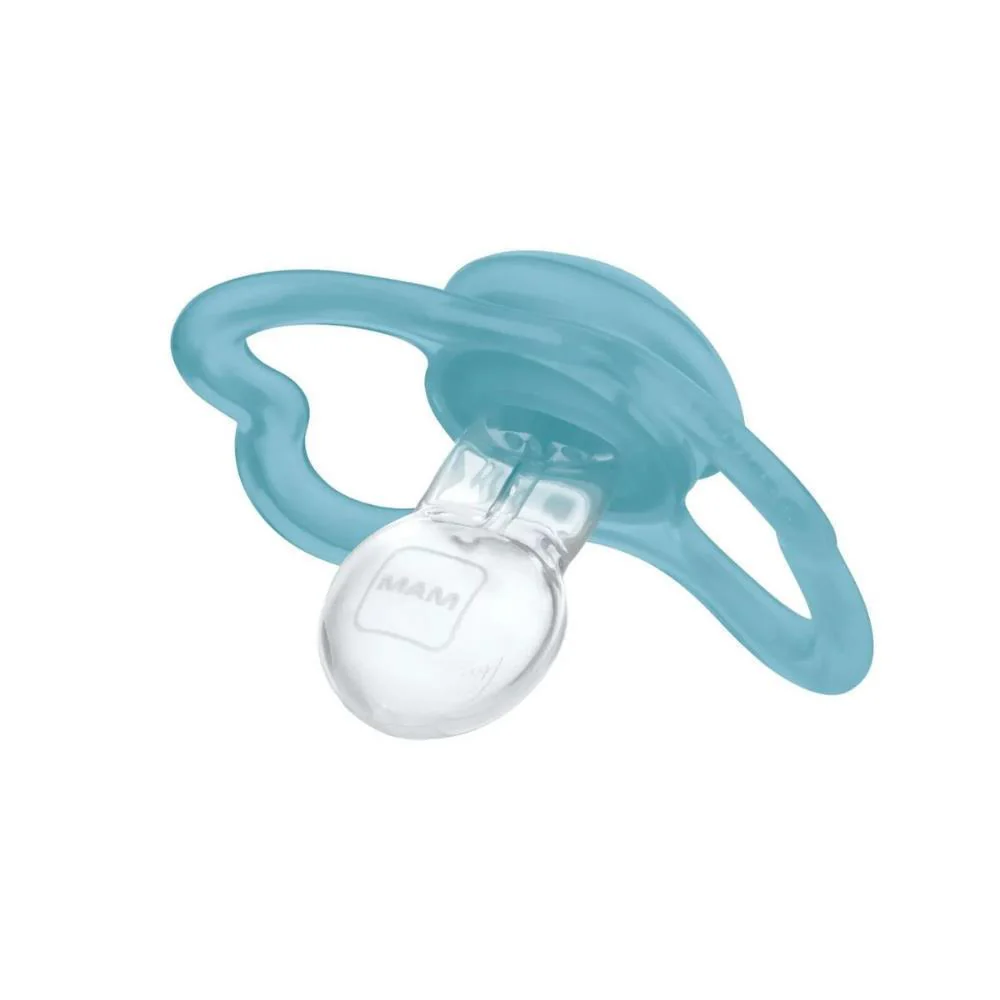 Chupeta Mam Supreme em Silicone Matt Azul 16+ - Image 3
