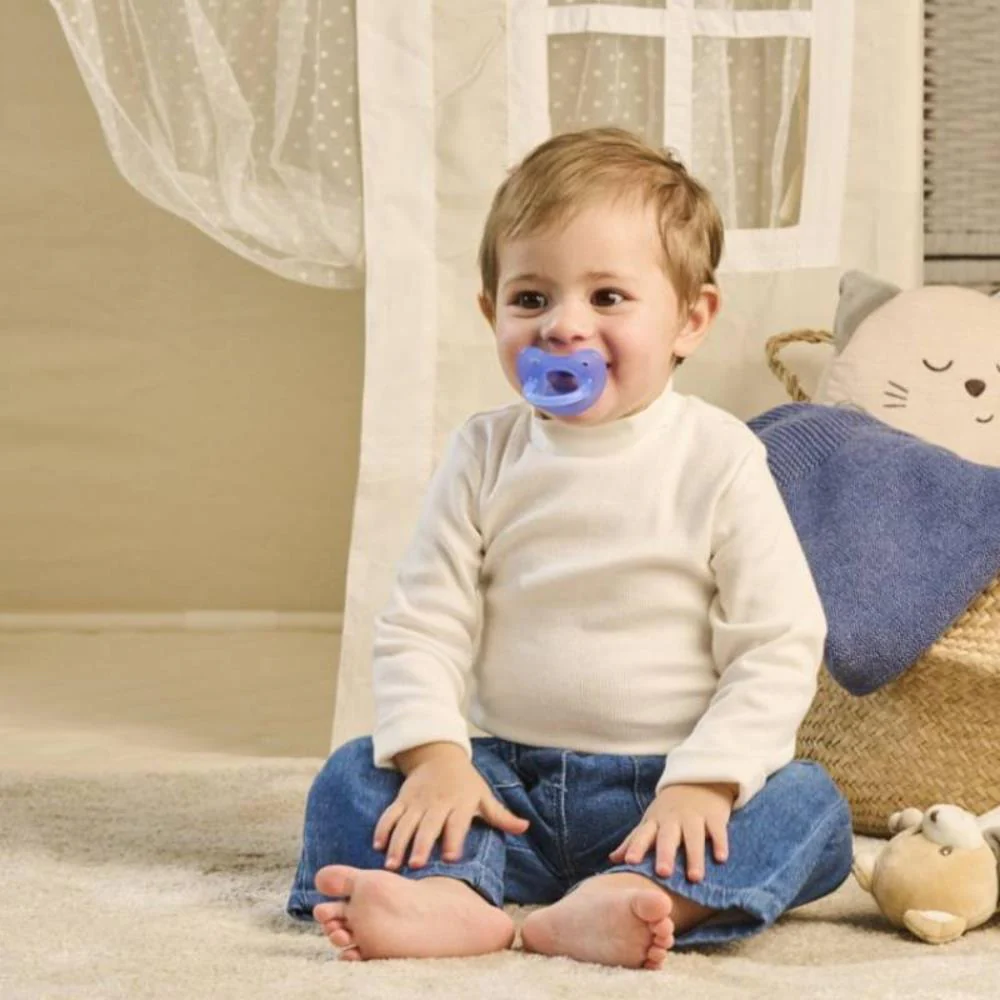 Chupeta Chicco Physio Forma Soft Silicone Azul 6-16m - Image 3