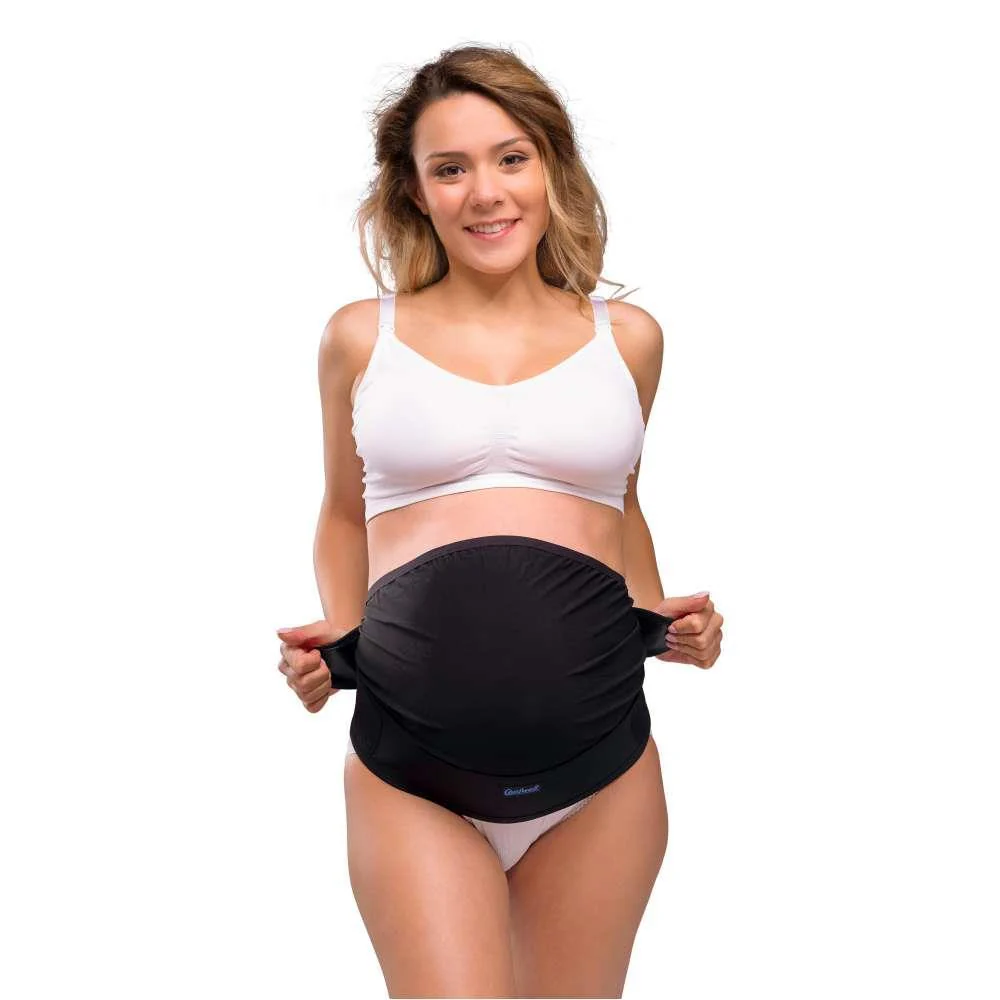 Cinta de Suporte Ajustável para Gravidez Carriwell Preto L/XL - Image 5