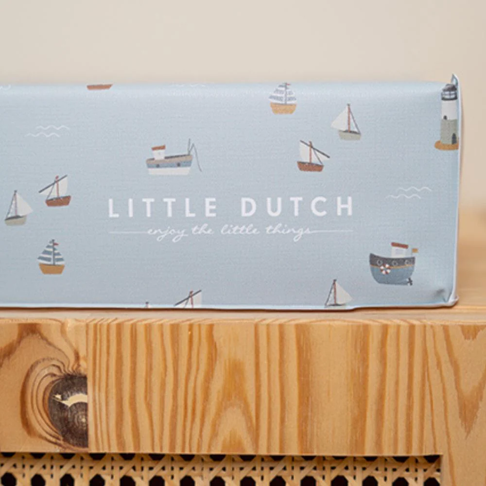 Colchão Muda Fraldas Little Dutch Sailors Bay Blue 50x70cm - Image 5