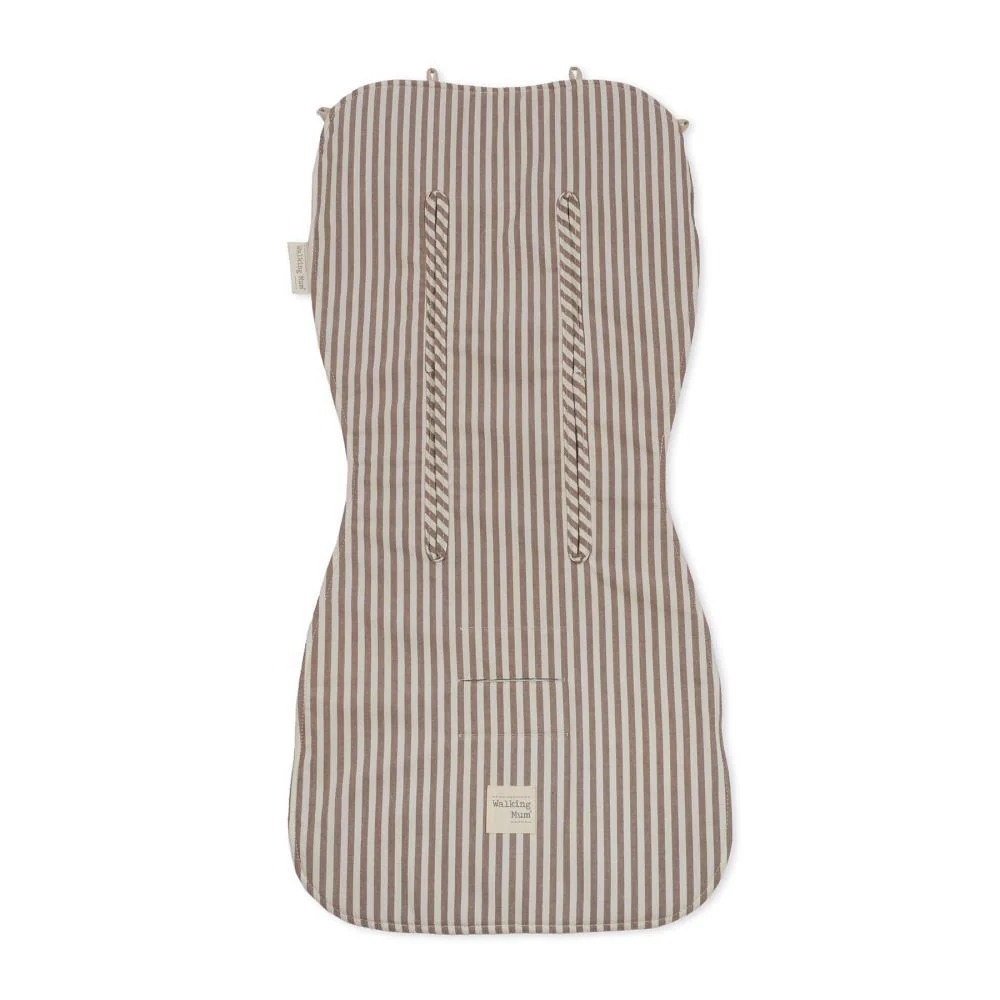 Colchonete para Carrinho Walking Mum Praliné Strips Moka