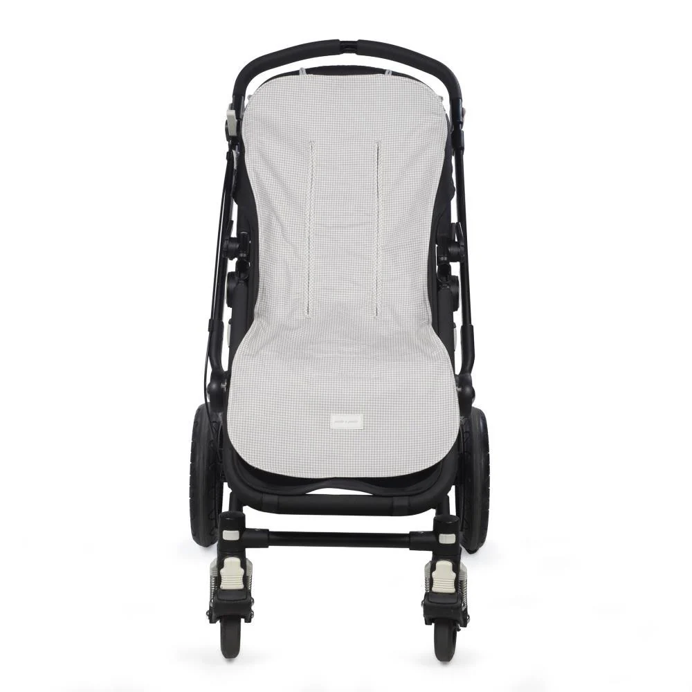 Colchonete Pasito a Pasito Little Bloom Vichy Grey - Image 2
