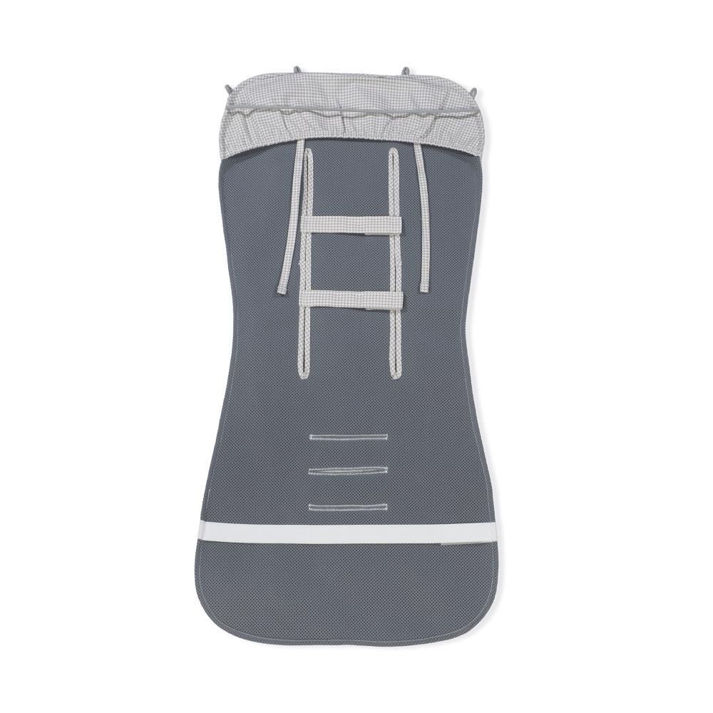 Colchonete Pasito a Pasito Little Bloom Vichy Grey - Image 5