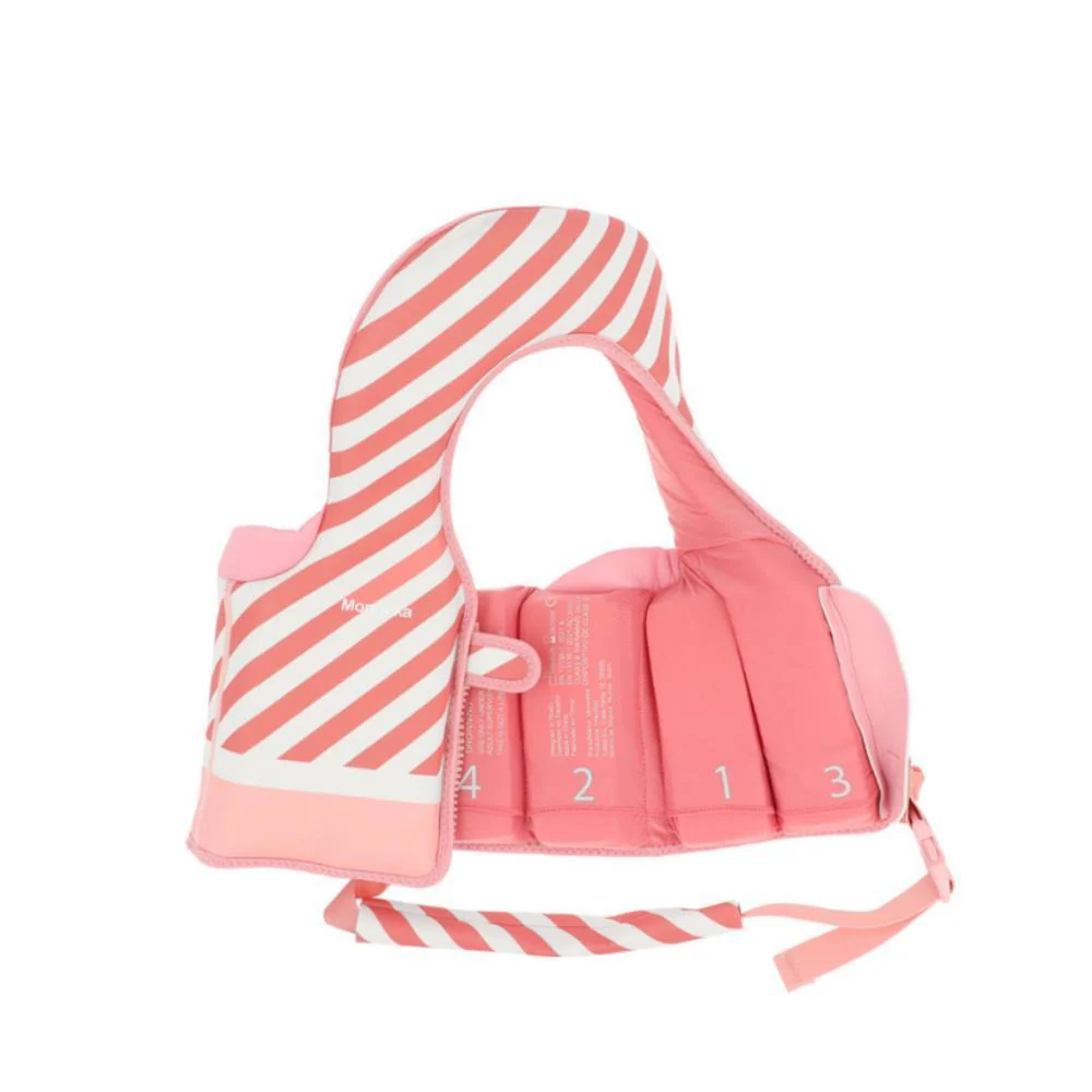 Colete de Aprendizagem Monnëka Stripes Bloom & Blush 1-2 Anos - Image 2