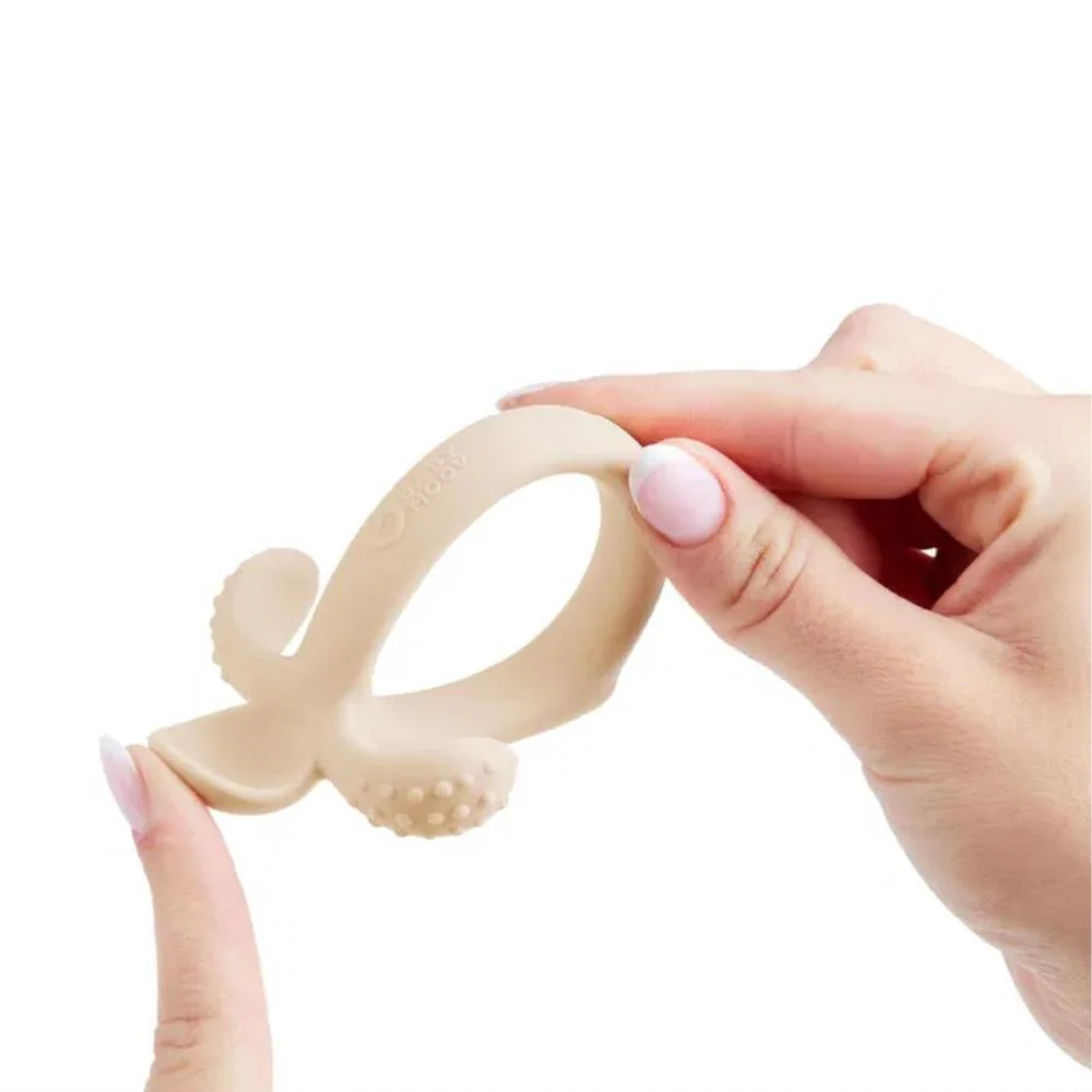 Colher de Dentição em Silicone Babymoov Beige - Image 2