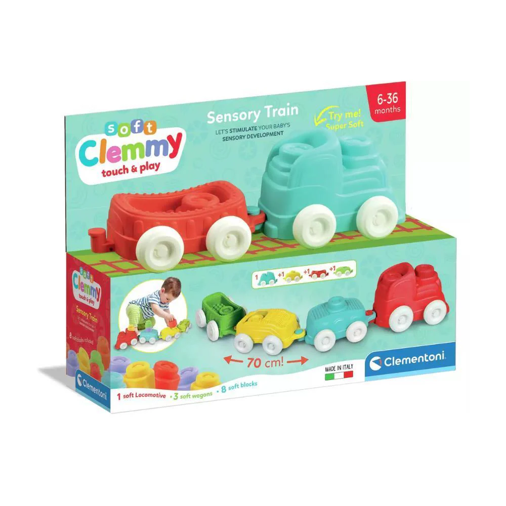Comboio Sensorial Clementoni Soft Clemmy - Image 2