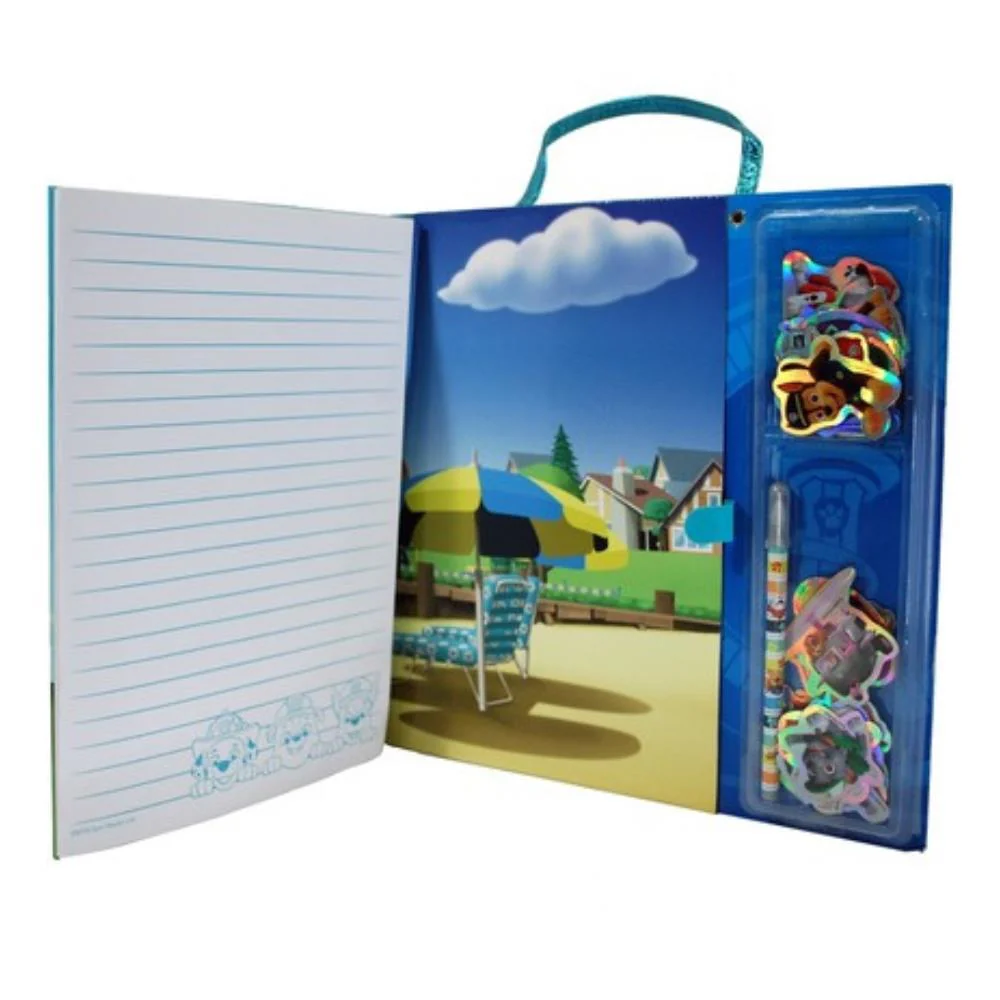 Conjunto de Caderno com Caneta e Ímans Patrulha Pata - Image 3