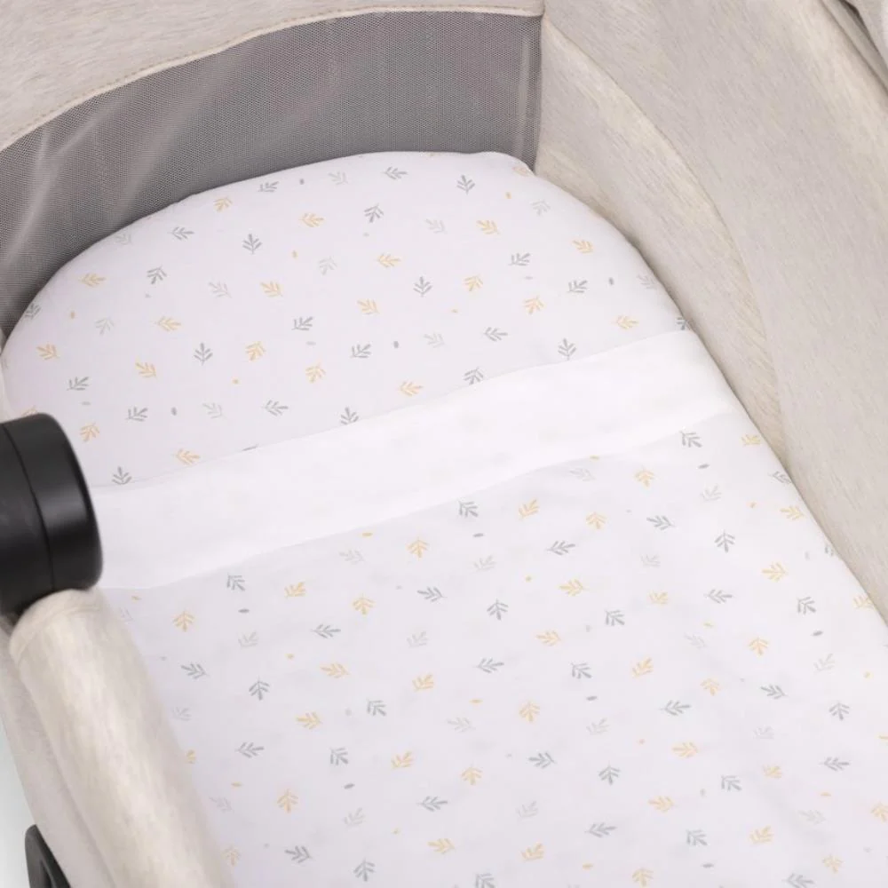 Conjunto de 2 Lençóis em Bambu Chicco Foliage para Alcofa - Image 2