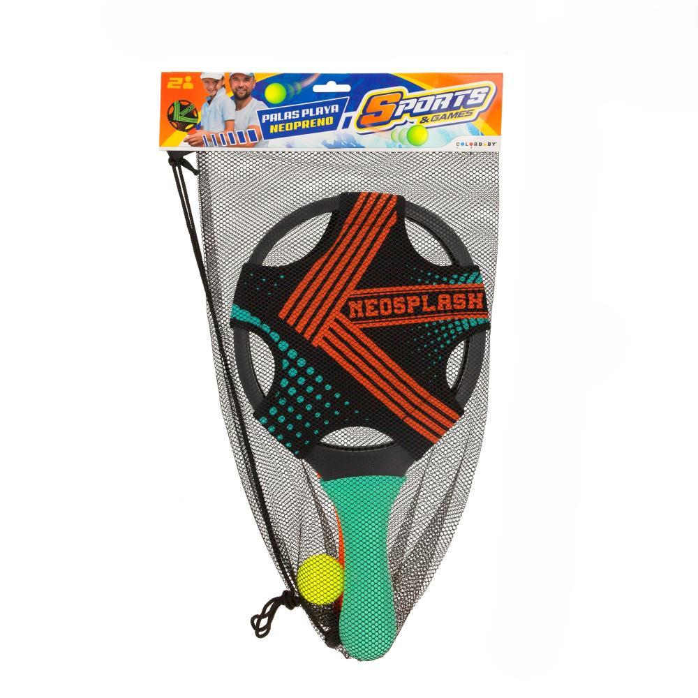 Conjunto de 2 Raquetes de Praia NeoSplash em Neopreno - Image 2