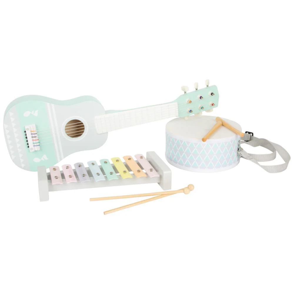 Conjunto de 3 Instrumentos Musicais Pastel - Image 2