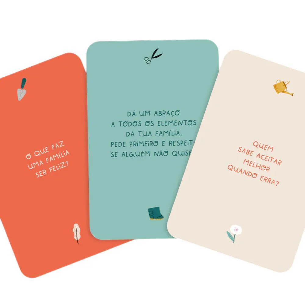 Conjunto de 3 Jogos The Happy Gang Famílias Felizes 90 Cartas - Image 3