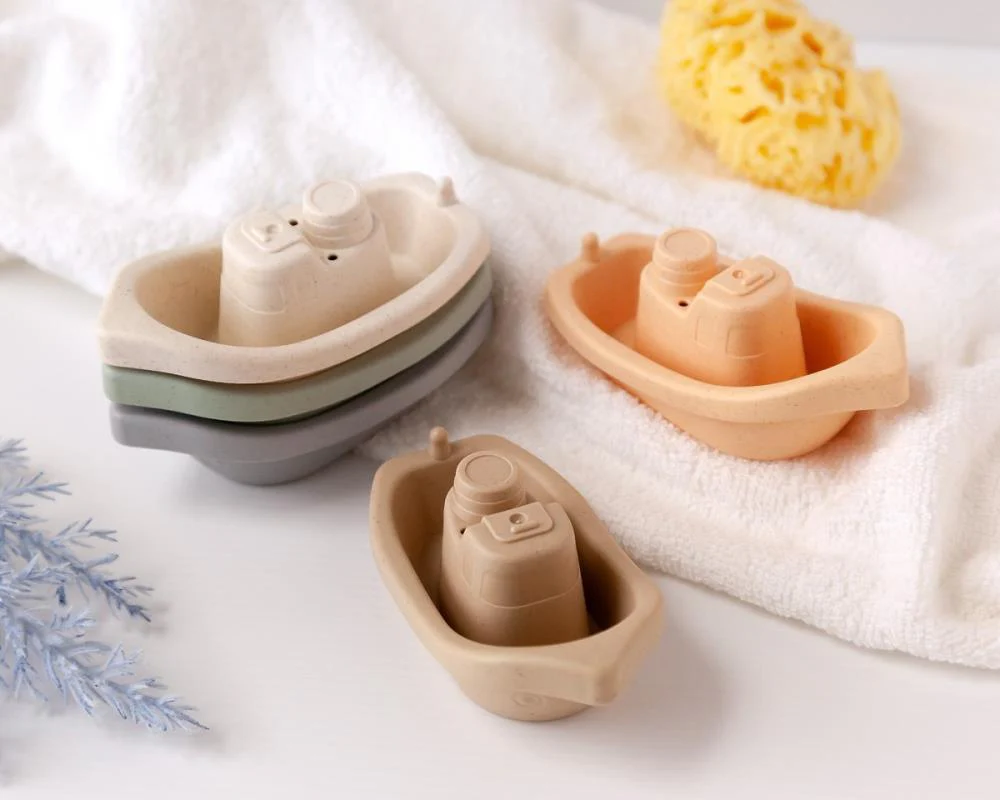 Conjunto de 5 Barcos Empilháveis para Banho - Image 2