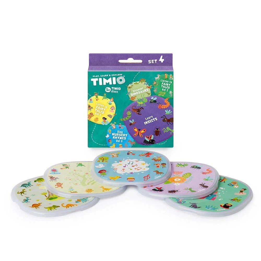 Conjunto de 5 Discos Timio Set 4