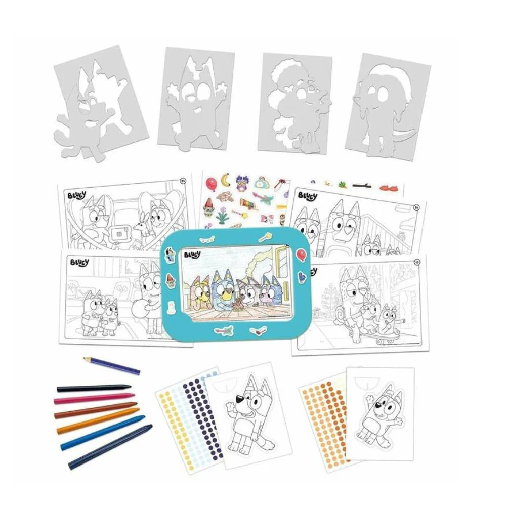 Conjunto de Atividades Criativas 3em1 Educa Bluey - Image 3