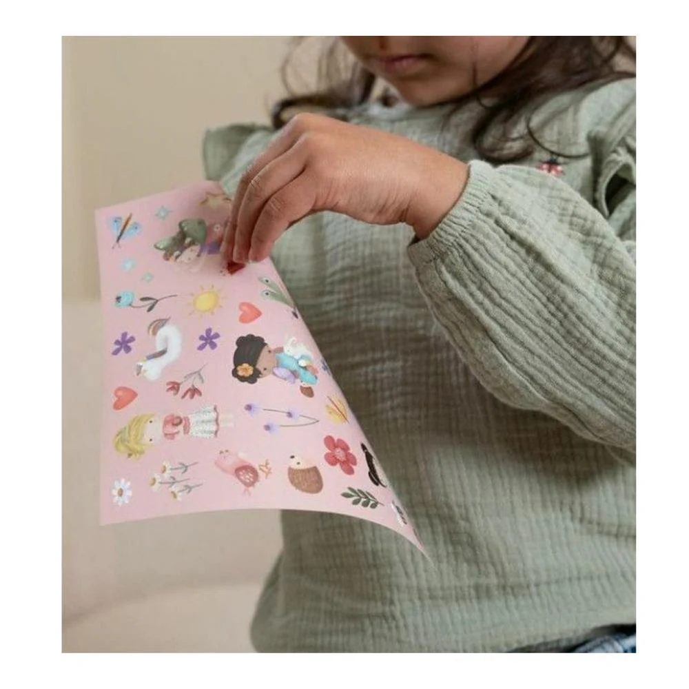 Conjunto de Autocolantes Little Dutch Rosa & Friends - Image 2